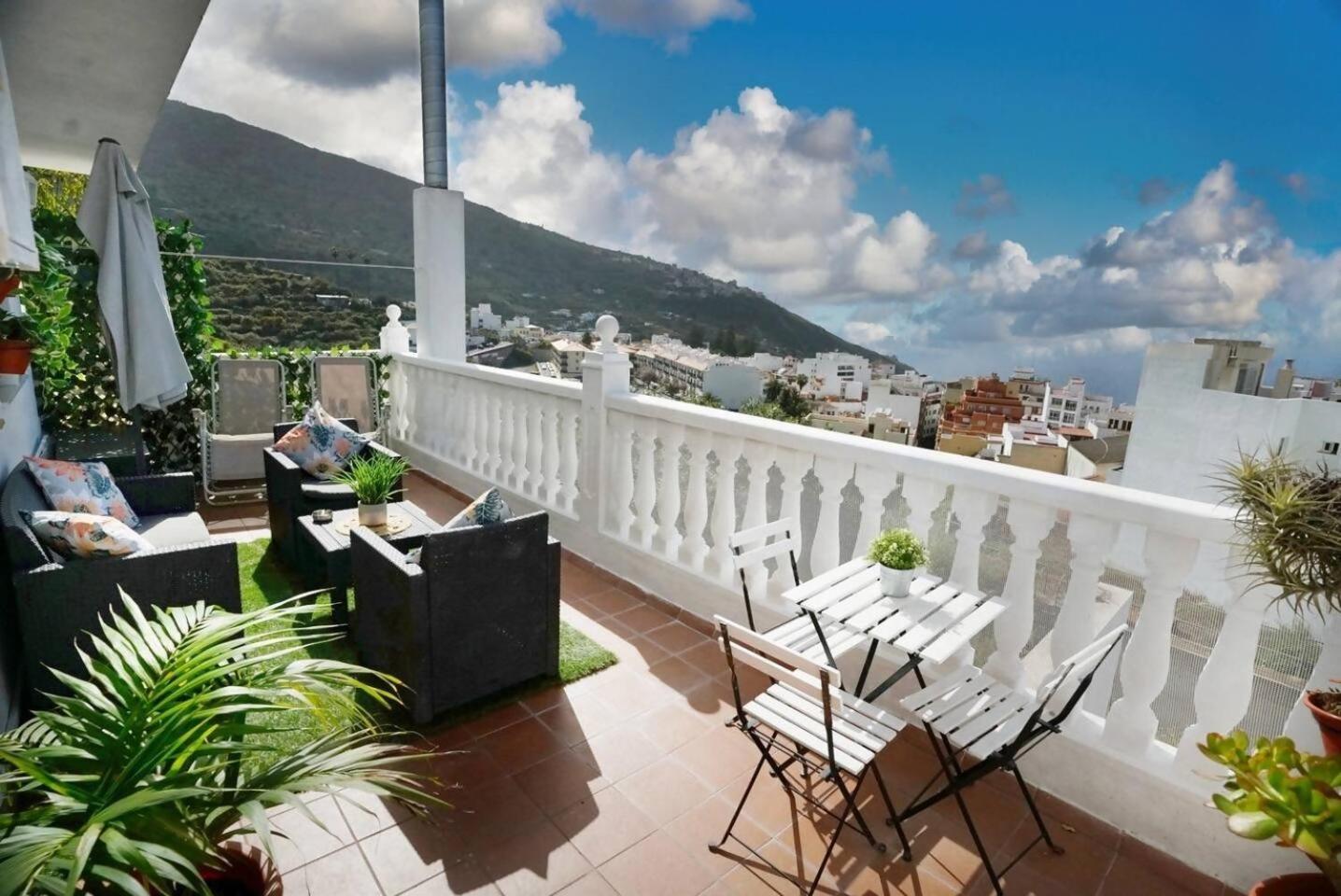 Terraza Centrico Pueblo Aparcamiento Cerca Appartement Icod De Los Vinos Buitenkant foto