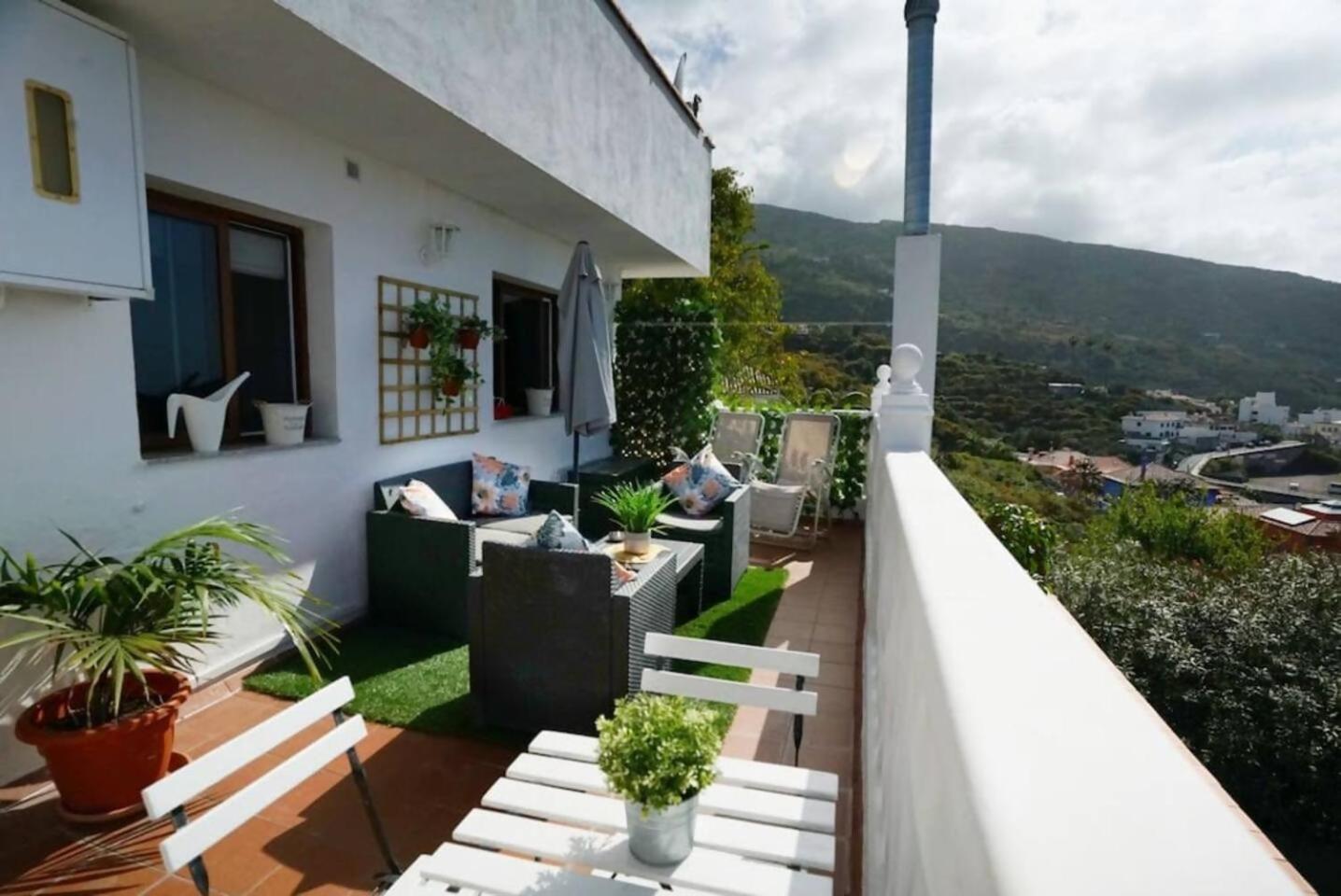 Terraza Centrico Pueblo Aparcamiento Cerca Appartement Icod De Los Vinos Buitenkant foto